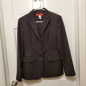 Anne Klein Brown Career Wear Blazer size 6